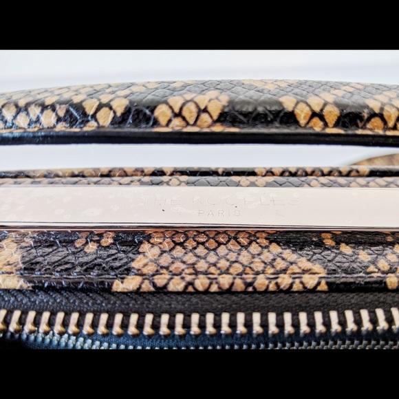 Python Skin Handbags - Etsy The Kooples Barbara python-effect leather bag